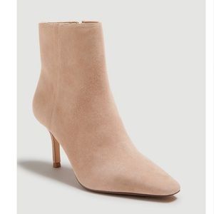 Ann Taylor Kody Suede High Heeled Booties